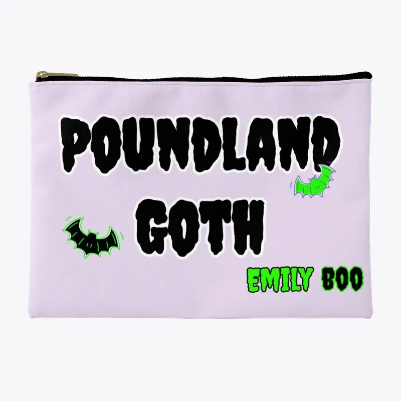 Poundland Goth Makeup Bag