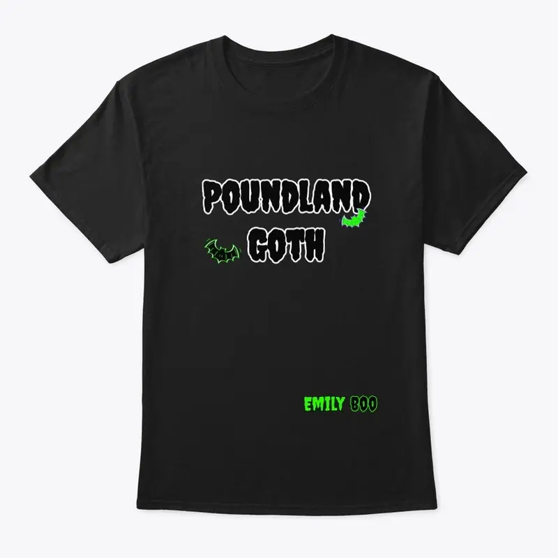 Poundland Goth Tee