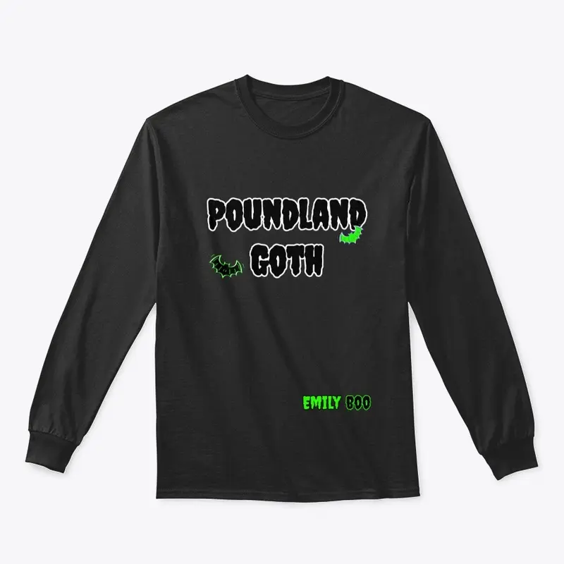 Poundland Goth Tee